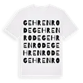 Gehrenrode ordlek t-shirt