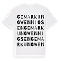 Gemarkung Wennigsen ordlek t-shirt