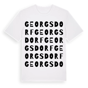 Georgsdorf ordlek t-shirt – ekologisk bomull t-shirt från Pinshirt