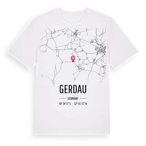 Gerdau karta t-shirt – ekologisk bomull t-shirt från Pinshirt