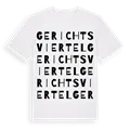Gerichtsviertel ordlek t-shirt