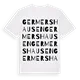 Germershausen ordlek t-shirt