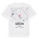Gersten karta t-shirt