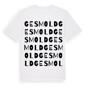 Gesmold ordlek t-shirt – ekologisk bomull t-shirt från Pinshirt