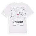 Gevensleben karta t-shirt