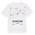 Gevensleben karta t-shirt