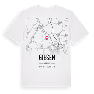 Giesen karta t-shirt – ekologisk bomull t-shirt från Pinshirt