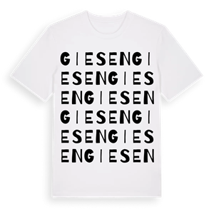 Giesen ordlek t-shirt – ekologisk bomull t-shirt från Pinshirt