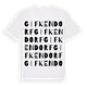 Gifkendorf ordlek t-shirt