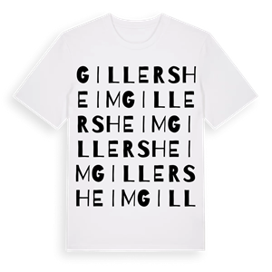 Gillersheim ordlek t-shirt – ekologisk bomull t-shirt från Pinshirt