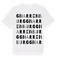 Gnarrenburg ordlek t-shirt
