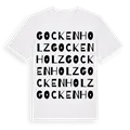 Gockenholz ordlek t-shirt