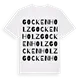 Gockenholz ordlek t-shirt