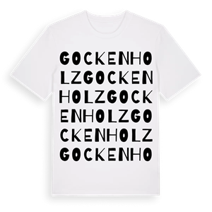 Gockenholz ordlek t-shirt – ekologisk bomull t-shirt från Pinshirt