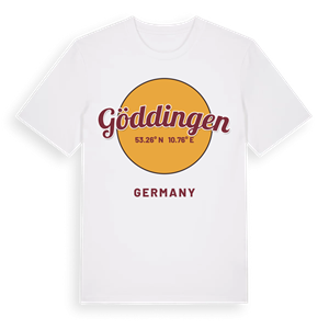 Göddingen cirkel t-shirt – ekologisk bomull t-shirt från Pinshirt