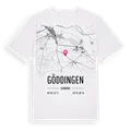 Göddingen karta t-shirt