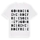 Göhrde (gemeindefreies Gebiet) ordlek t-shirt