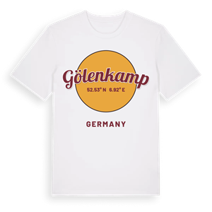 Gölenkamp cirkel t-shirt – ekologisk bomull t-shirt från Pinshirt
