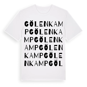 Gölenkamp ordlek t-shirt – ekologisk bomull t-shirt från Pinshirt