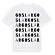 Goslar ordlek t-shirt