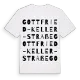 Gottfried-Keller-Straße ordlek t-shirt