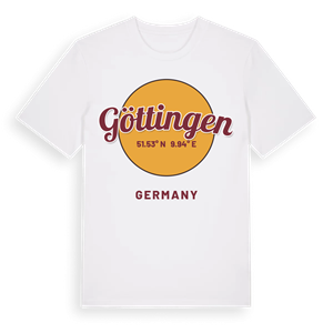 Göttingen cirkel t-shirt – ekologisk bomull t-shirt från Pinshirt
