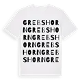 Grebshorn ordlek t-shirt