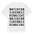 Greene ordlek t-shirt