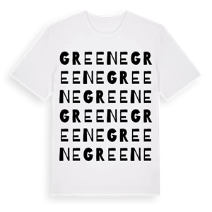 Greene ordlek t-shirt – ekologisk bomull t-shirt från Pinshirt