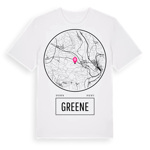 Greene t-shirt – ekologisk bomull t-shirt från Pinshirt