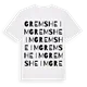 Gremsheim ordlek t-shirt