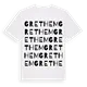Grethem ordlek t-shirt