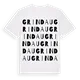 Grindau ordlek t-shirt