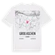 Groß Aschen karta t-shirt