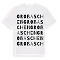 Groß Aschen ordlek t-shirt