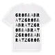 Groß Banratz ordlek t-shirt
