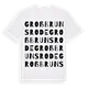 Groß Brunsrode ordlek t-shirt