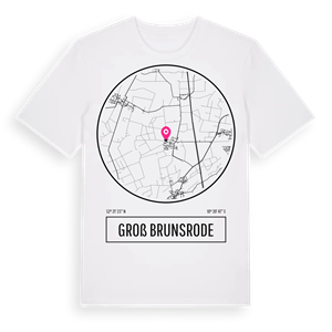 Groß Brunsrode t-shirt – ekologisk bomull t-shirt från Pinshirt
