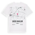 Groß Dahlum karta t-shirt