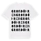 Groß Döhren ordlek t-shirt