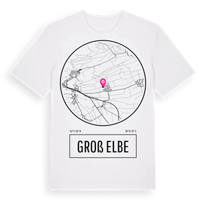 Groß Elbe t-shirt – ekologisk bomull t-shirt från Pinshirt