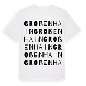 Großenhain ordlek t-shirt – ekologisk bomull t-shirt från Pinshirt