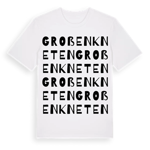 Großenkneten ordlek t-shirt – ekologisk bomull t-shirt från Pinshirt