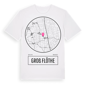 Groß Flöthe t-shirt – ekologisk bomull t-shirt från Pinshirt