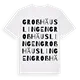 Groß Häuslingen ordlek t-shirt