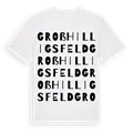 Groß Hilligsfeld ordlek t-shirt