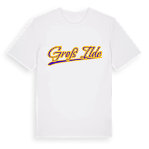 Groß Ilde baseball t-shirt – ekologisk bomull t-shirt från Pinshirt