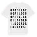 Groß Ilde ordlek t-shirt