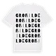 Groß Ilde ordlek t-shirt