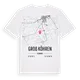 Groß Köhren karta t-shirt